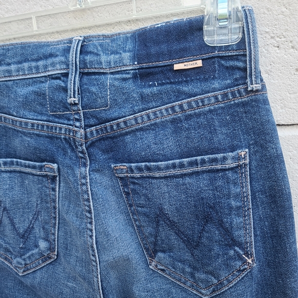 MOTHER Superior | The Dazzler Ankle Fray Jeans in Painfully Obvious Size 24 - Picture 9 of 12